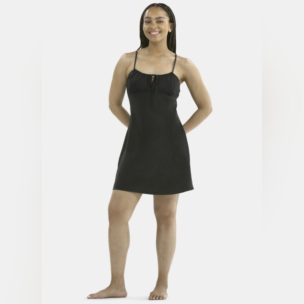 Hollywood glam No Boundaries' Sleepwear Satin Chemise, Size XS, NWT